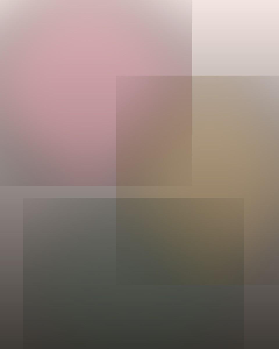 Abstract floral composition representing Bhagwati's lily arrangements