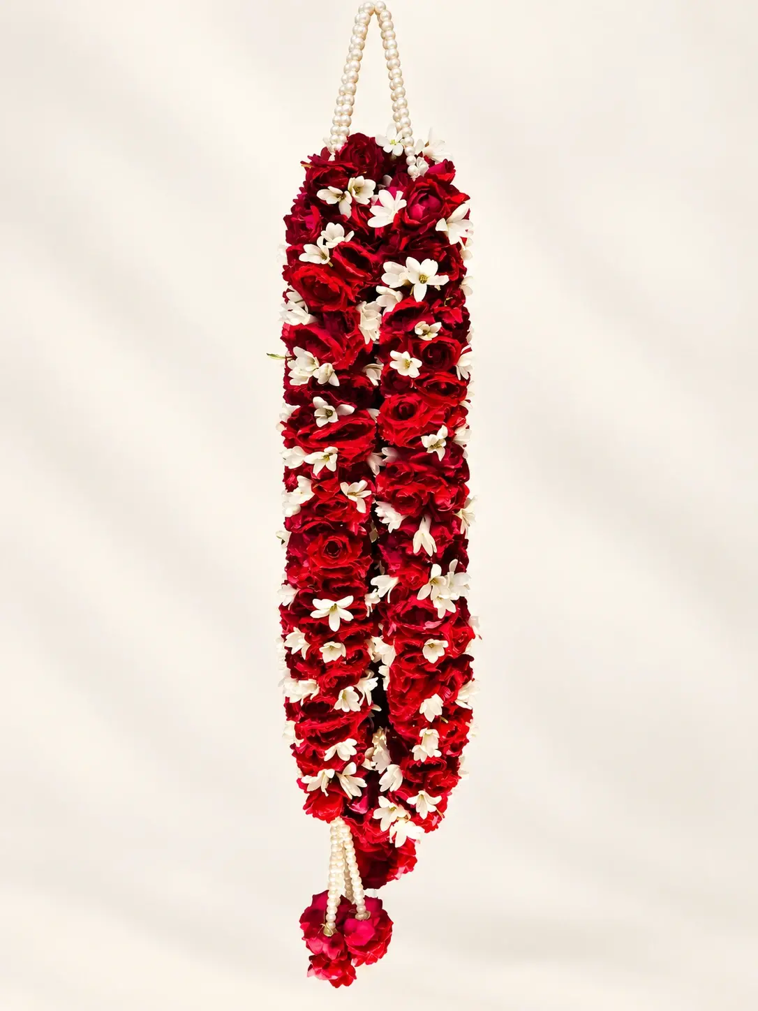 red white flowers